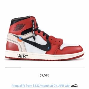 Off White Air Jordan Chicago